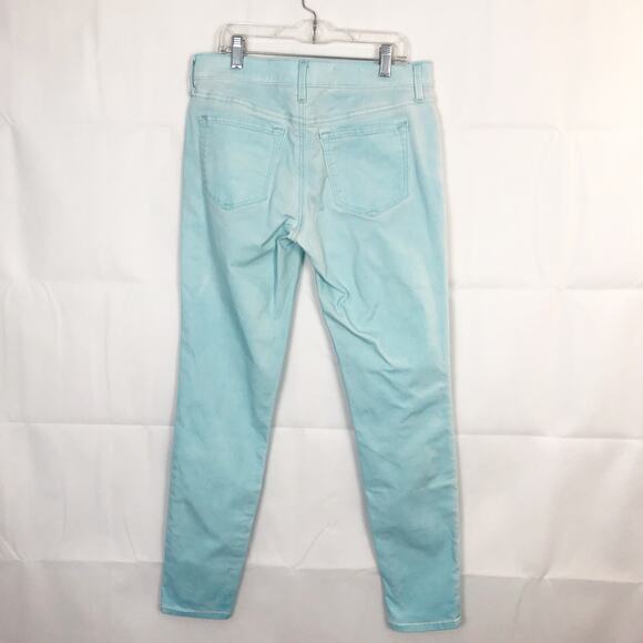 GAP Legging Jean Sky Blue Mid-Rise Wash Jeans Size 28 - Picture 9 of 13